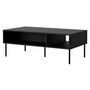 Voir la diapositive 2 : BEST MOBILIER Lavaggi - table basse - 2 niches - 110 cm