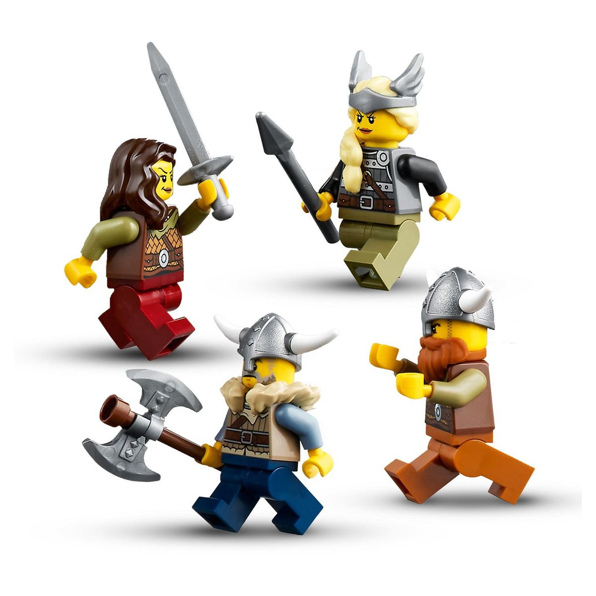 LEGO Creator 31132 La bateau viking et le serpent de Midgard, jouet à construire