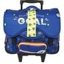 Voir la diapositive 9 : AUCHAN Cartable à roulettes bleu FOOTBALL