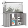 Voir la diapositive 4 : VIDAXL Support pour aquarium sonoma gris 101x41x58cm bois d ingénierie