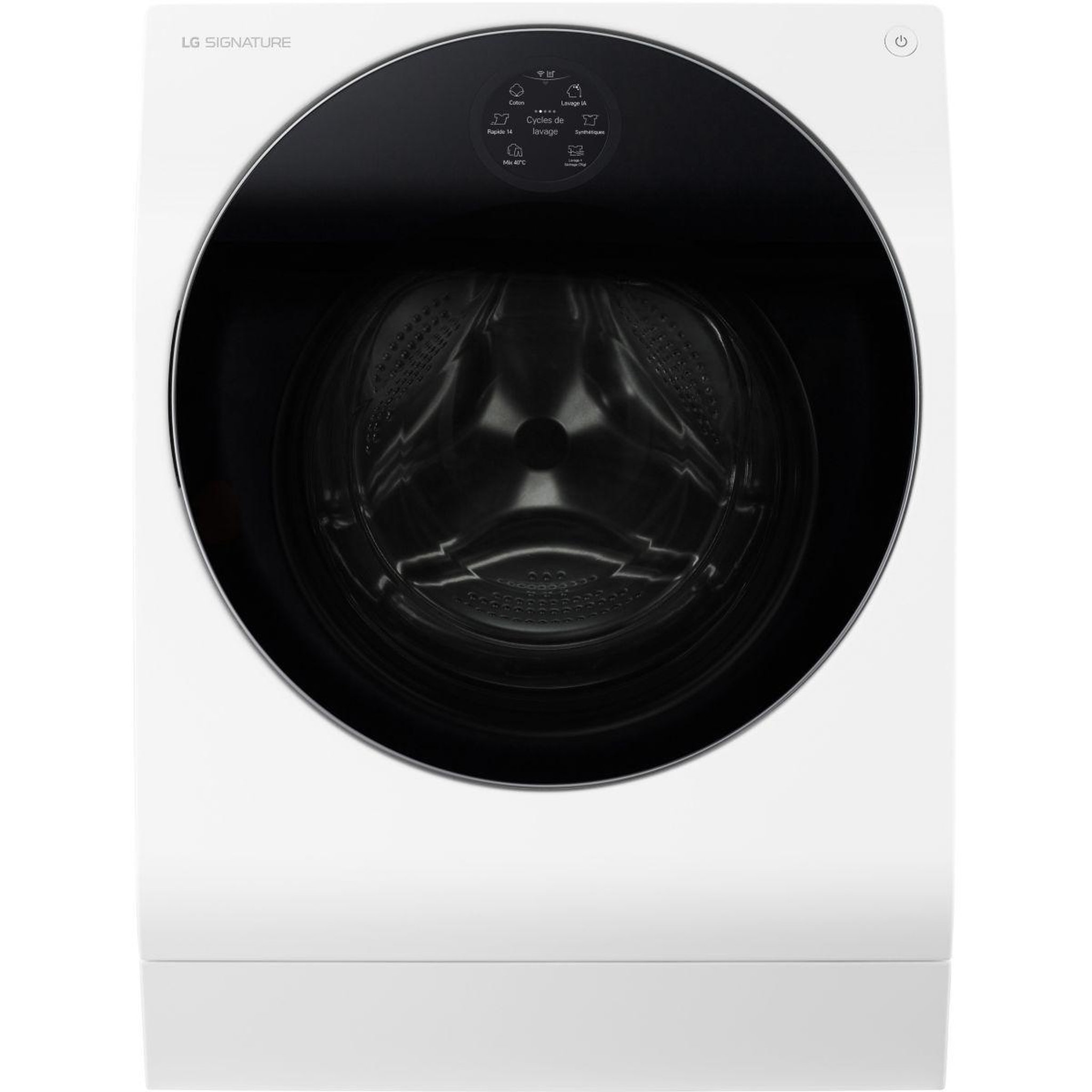 Voir la diapositive 1 : LG Lave linge séchant hublot LSWD100E SIGNATURE
