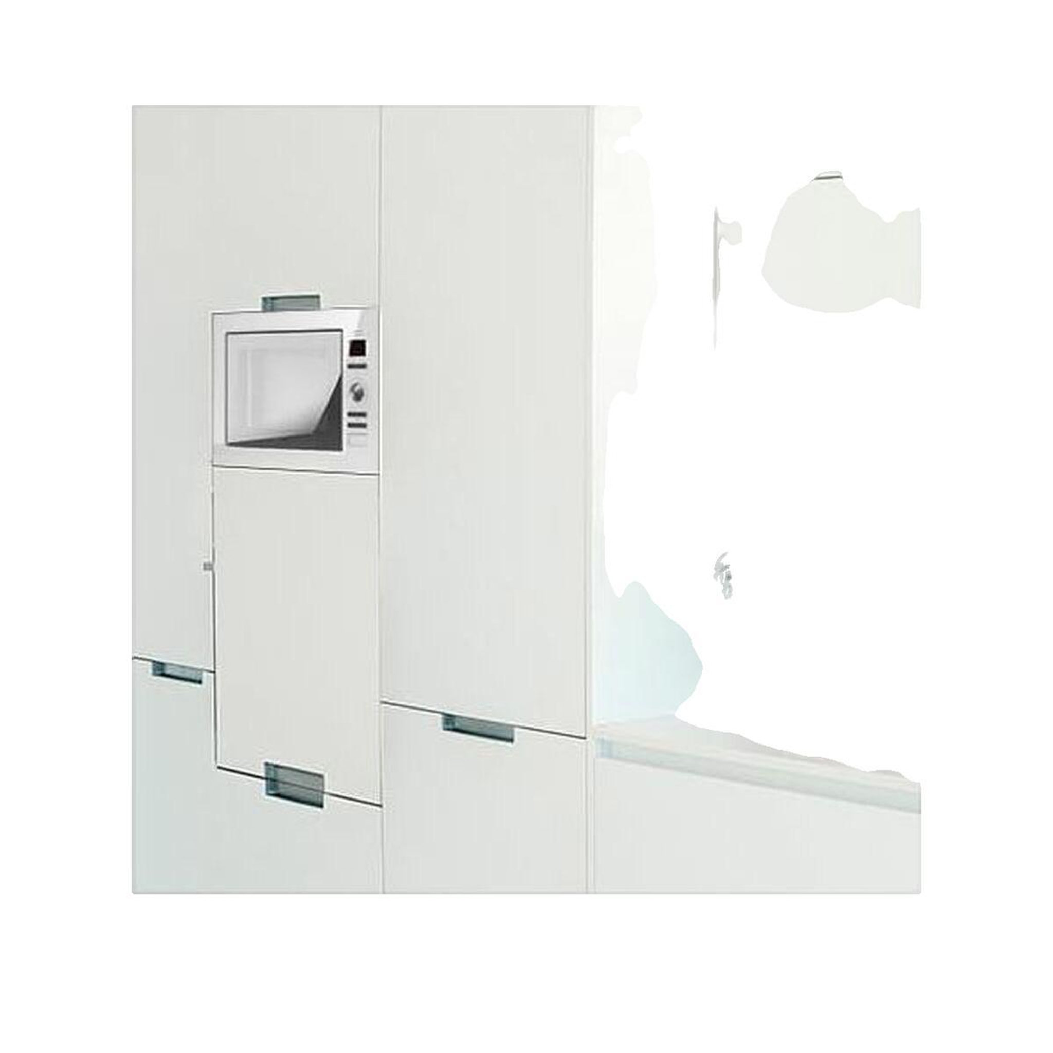 Voir la diapositive 3 : CECOTEC Micro-ondes Cecotec 900W encastrable avec grill 1000W et 5 niveaux de puissance