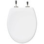 Voir la diapositive 1 : FIVE Abattant WC  Simply  45cm Blanc