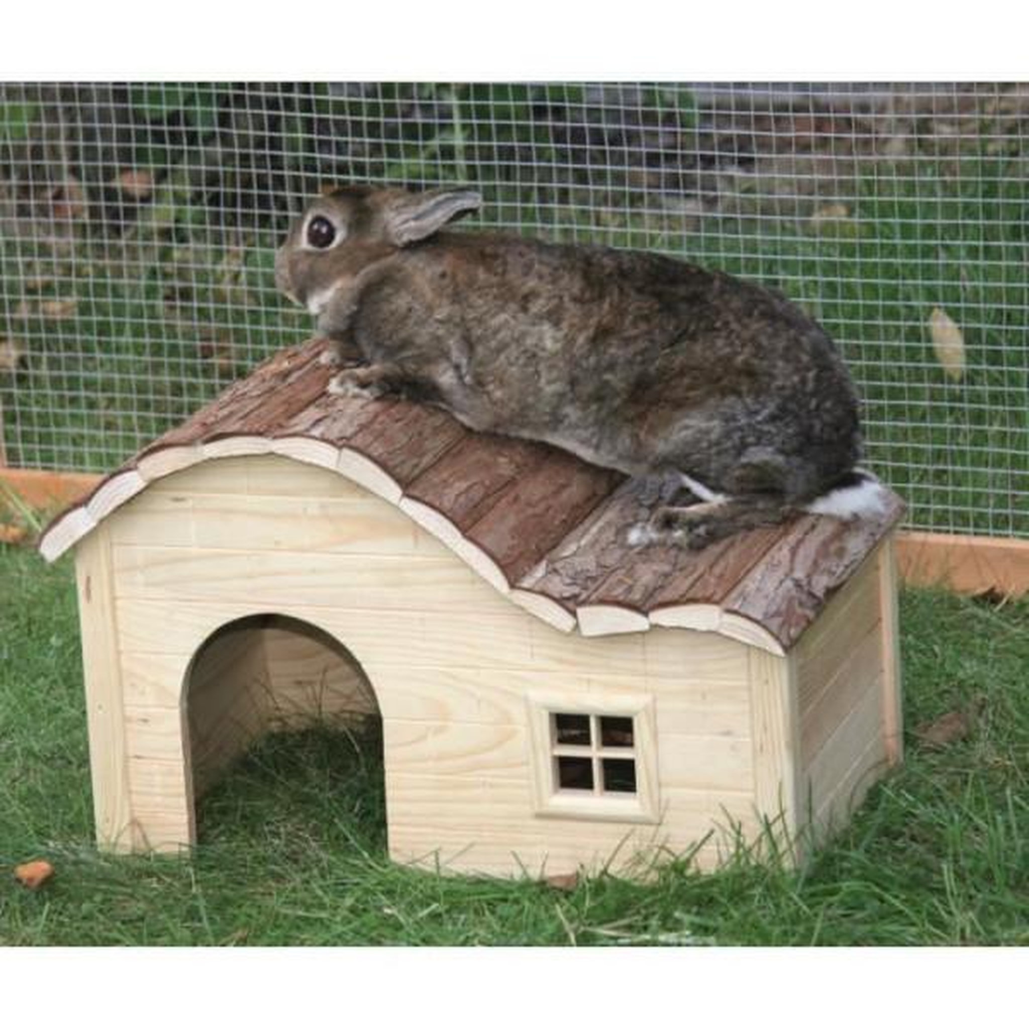 KERBL Maison Nature 30x20x19cm - Pour rongeur- KERBL