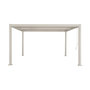 Voir la diapositive 2 : SWEEEK Pergola bioclimatique aluminium et acier lames orientables 4x3m Palace