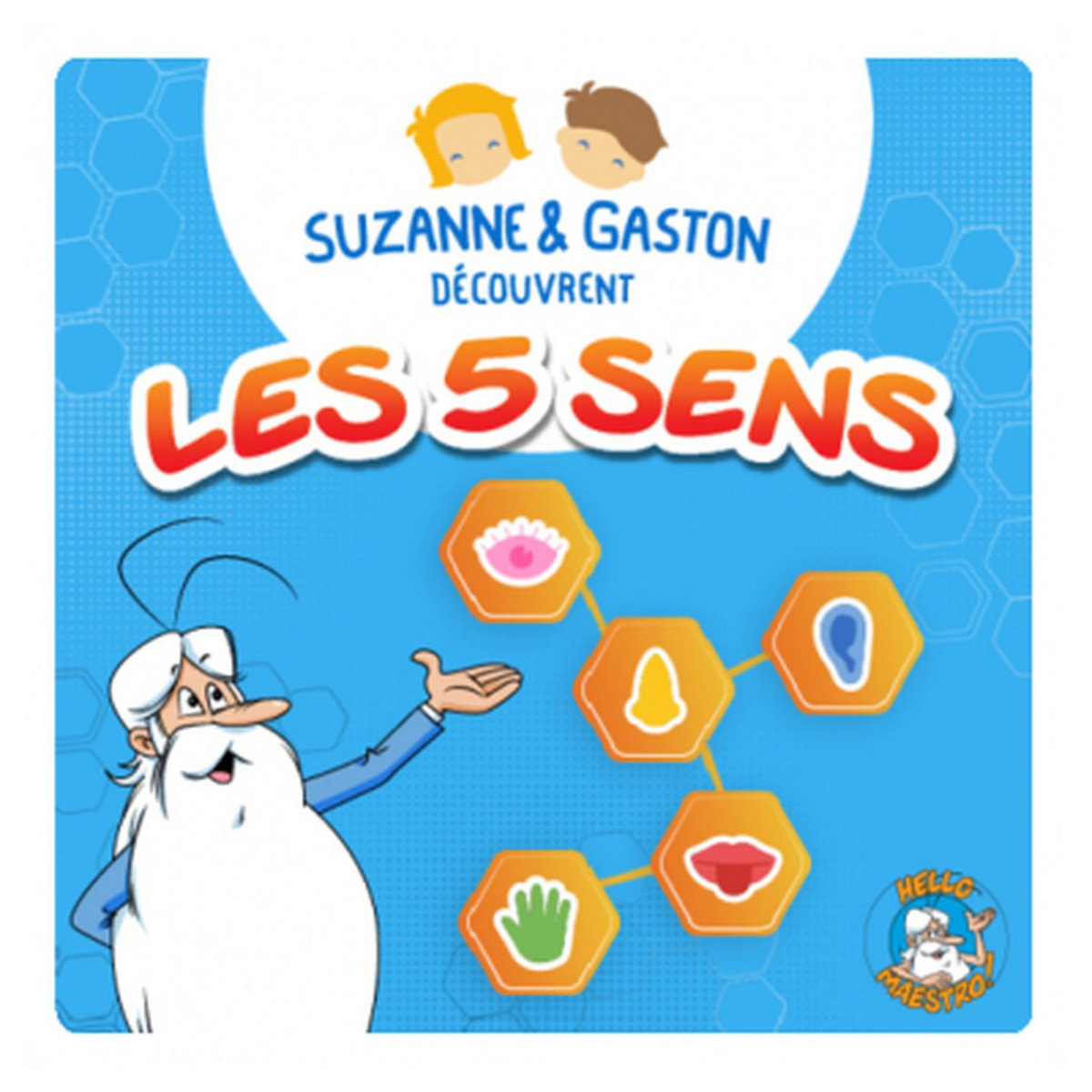 Lunii Coffret Album - S&G découvrent les 5 sens x2 