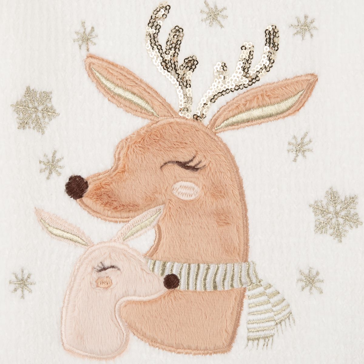 INEXTENSO Pull de noël biche bébé fille 