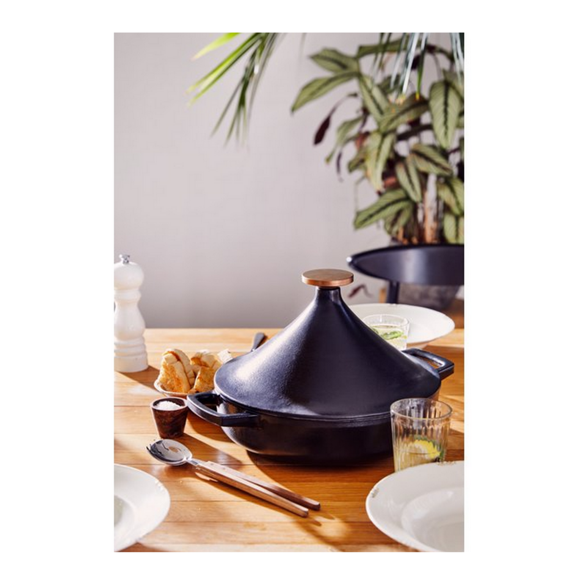 Beka Tajine fonte 26cm noir - 15140014