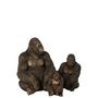Voir la diapositive 2 : Paris Prix Statue Déco en Résine  Gorille  88cm Marron