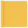 Voir la diapositive 1 : VIDAXL Ecran de balcon Jaune 90x600 cm Tissu Oxford
