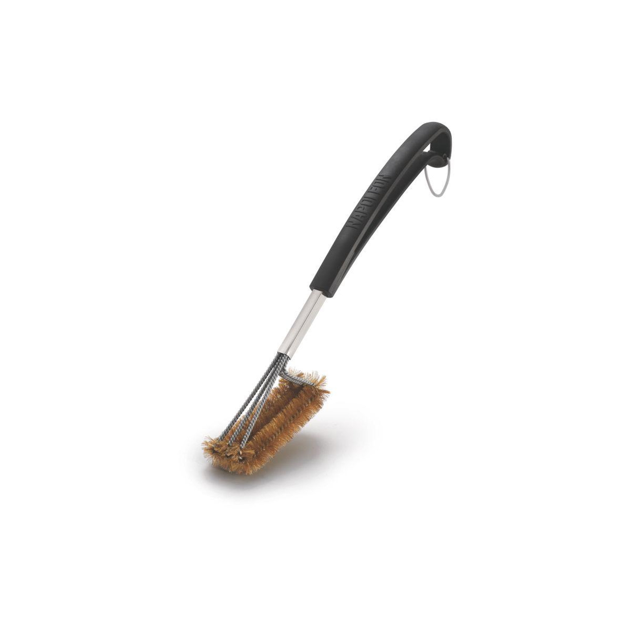 NAPOLEON Brosse barbecue manche en  laiton  et brosse cuivre 62062