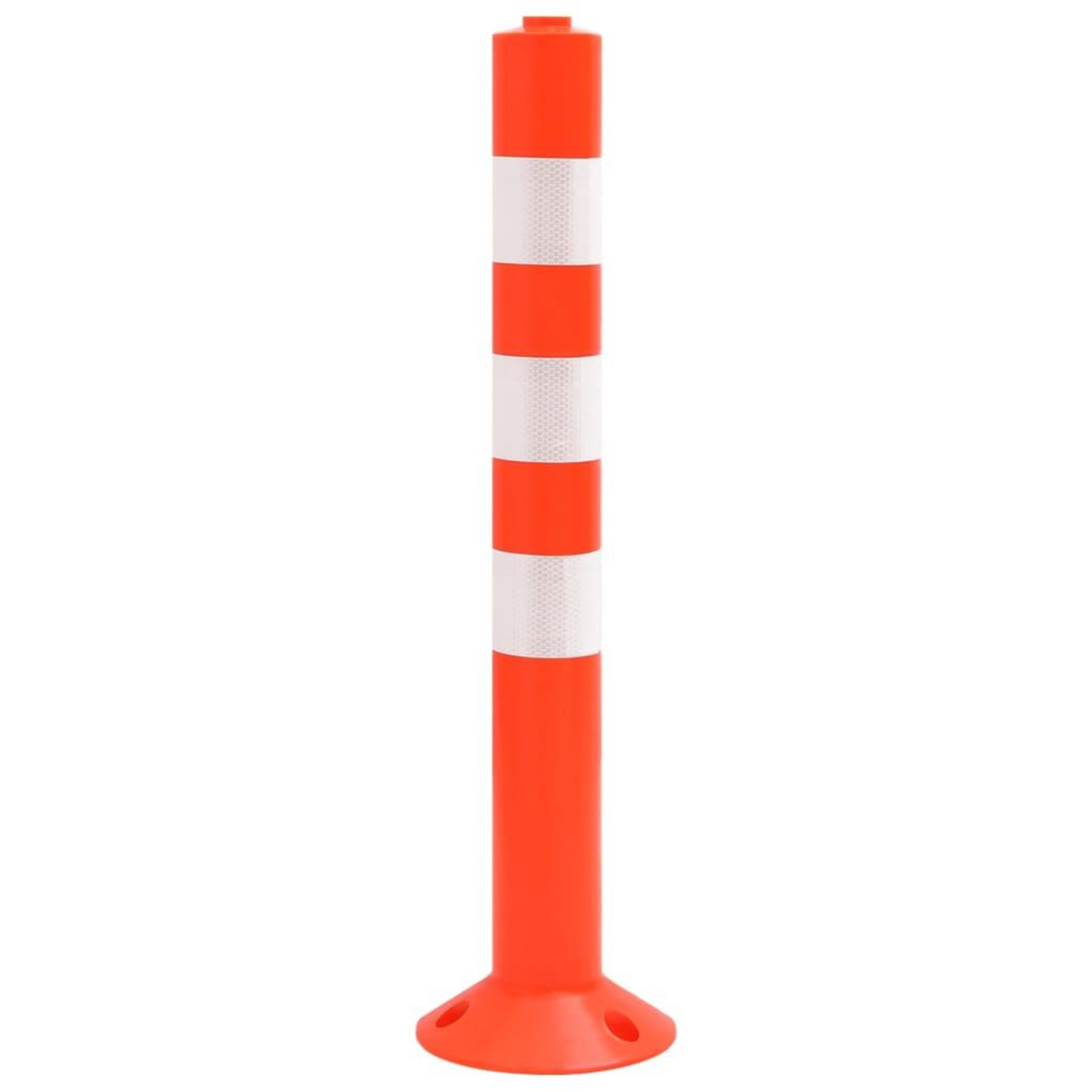 Voir la diapositive 2 : VIDAXL Bornes de controle du trafic 10 pcs 75 cm PE