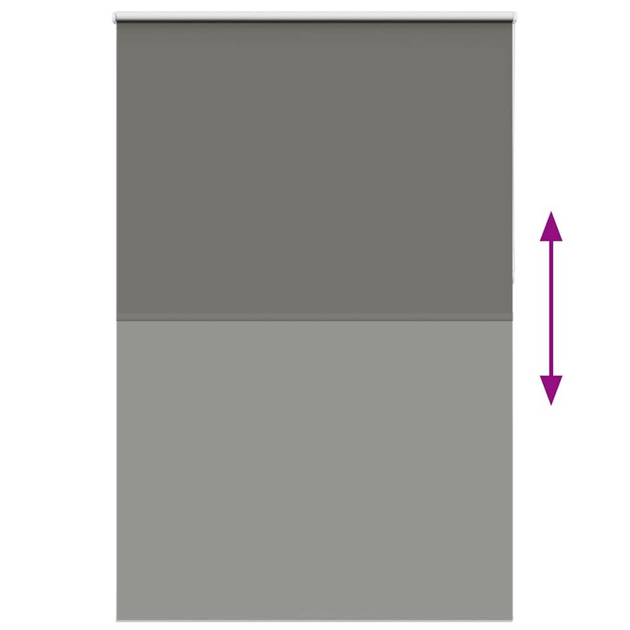 Voir la diapositive 5 : VIDAXL Store enrouleur occultant largeur du tissu 161,6 cm polyester