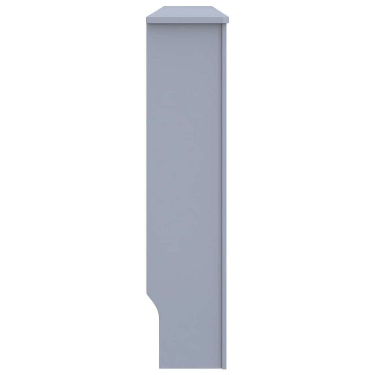 VIDAXL Cache-radiateur anthracite 172x19x81,5 cm MDF