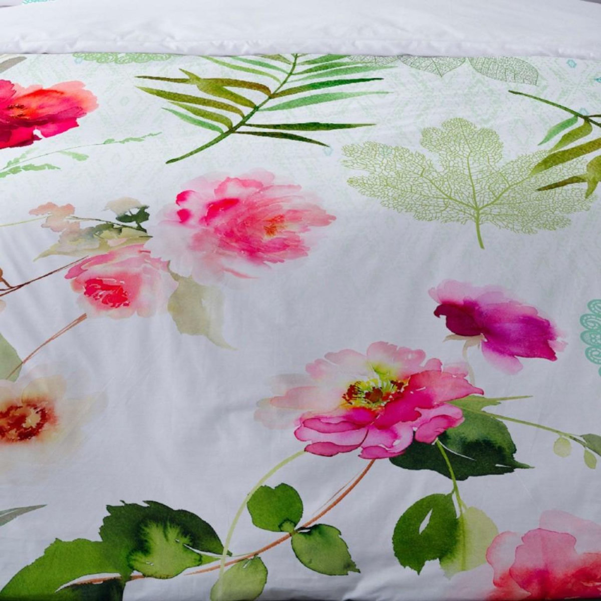 Dourev Housse de couette 240x220 HAINAN + 2 taies 100% coton