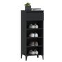 Voir la diapositive 4 : VIDAXL Etagere a chaussures Noir 40x36x105 cm Bois d'ingenierie