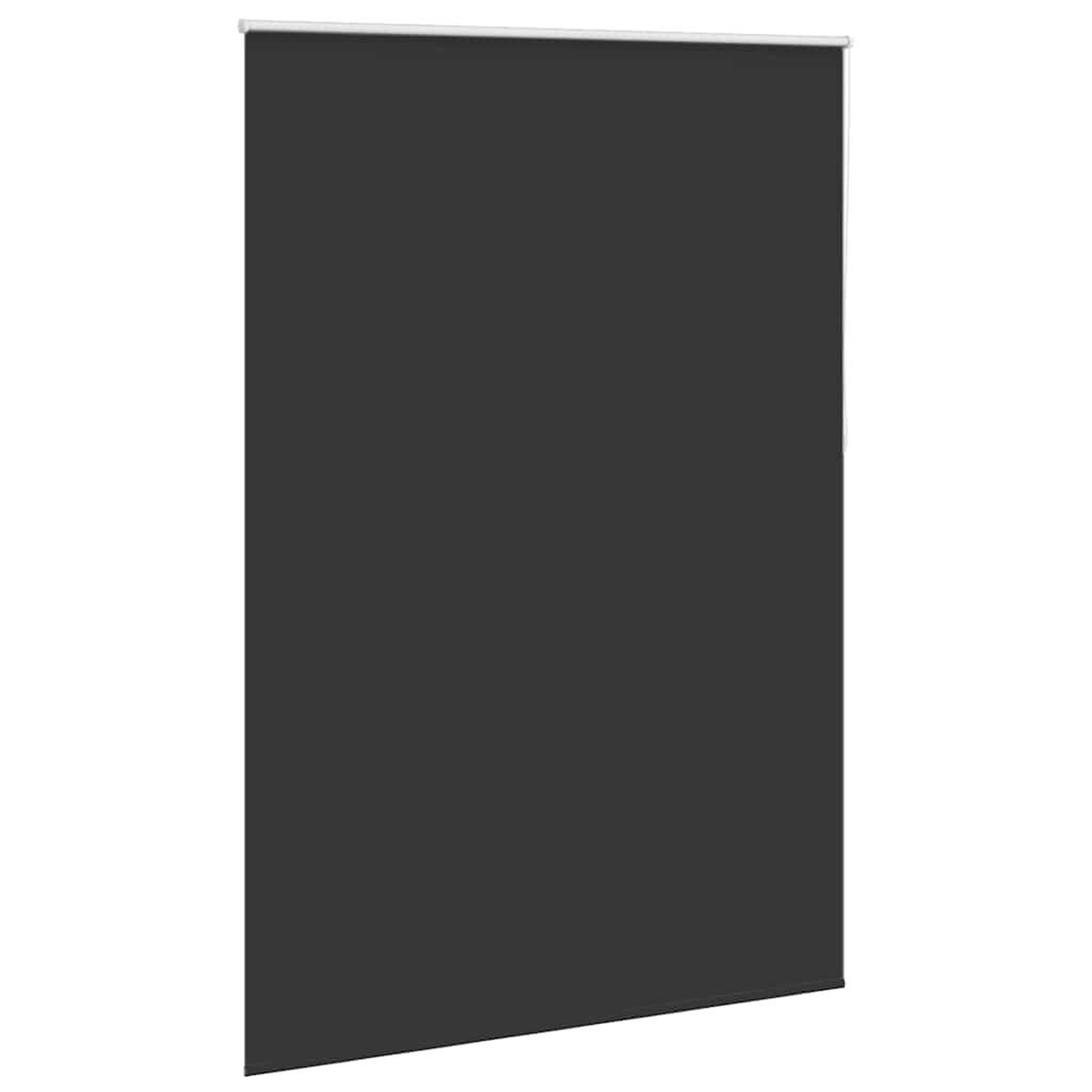 Voir la diapositive 3 : VIDAXL Store enrouleur occultant 164,4 x 230 cm, largeur du tissu 160 cm, noir