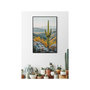 Voir la diapositive 6 : Paris Prix Tableau Imprimé  Cactus Dressé II  60x90cm Multicolore