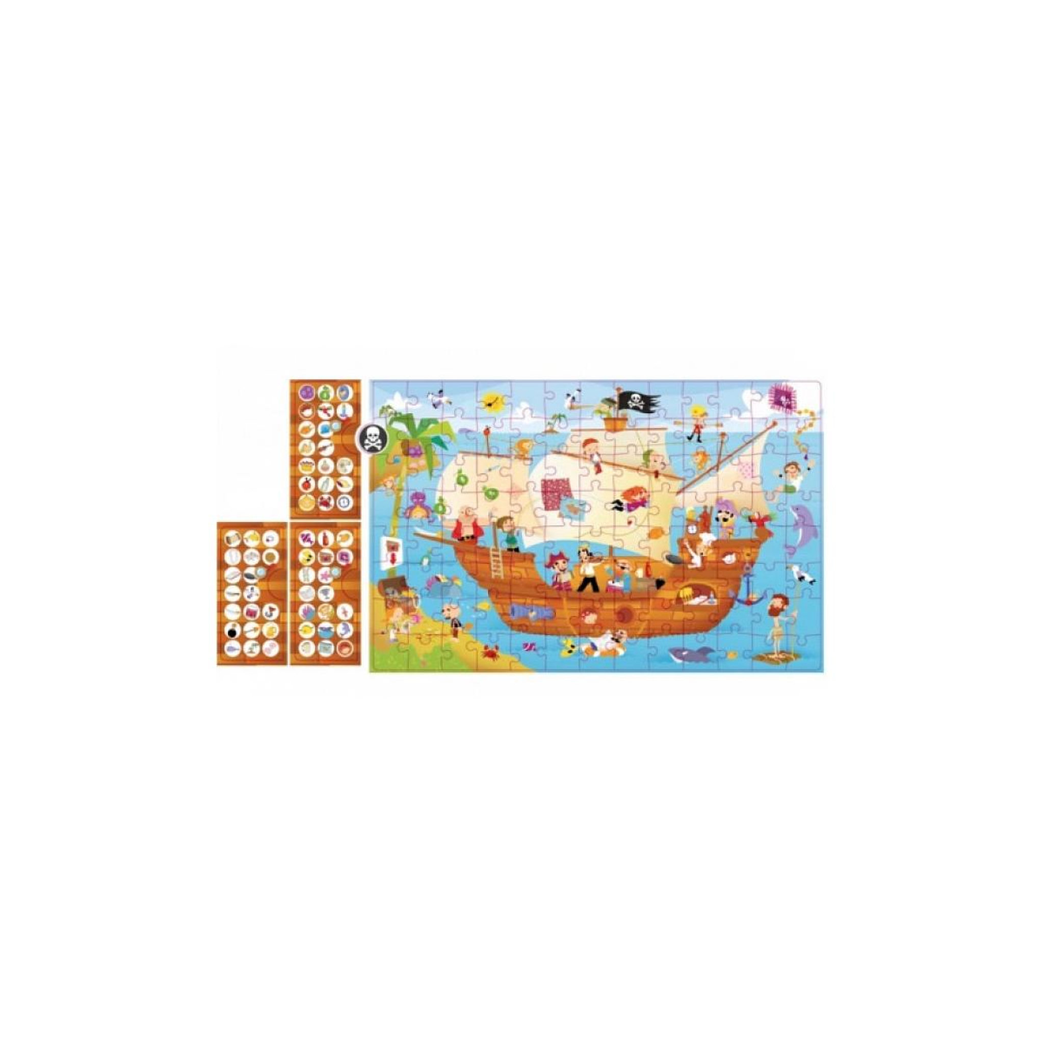 Voir la diapositive 2 : Apli Agipa Puzzle observation Pirates