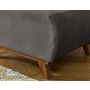 Voir la diapositive 3 : BEST MOBILIER Cristal - pouf modulable - 65 cm - en velours texturé