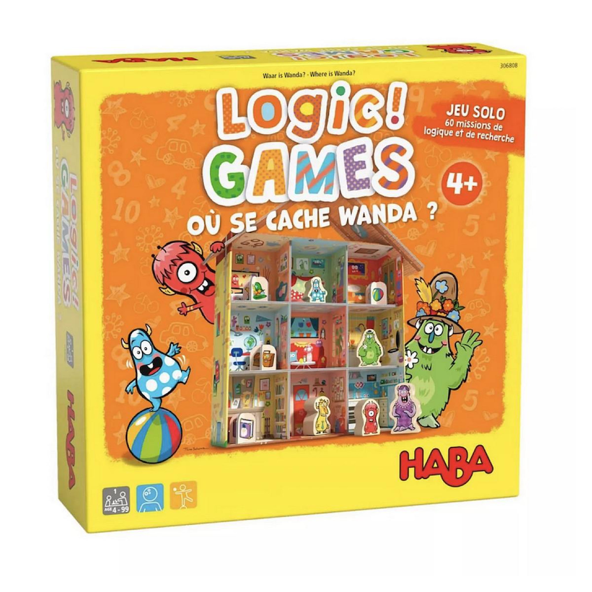 Haba Logics Games - ou se cache Wanda -  - Asmodee