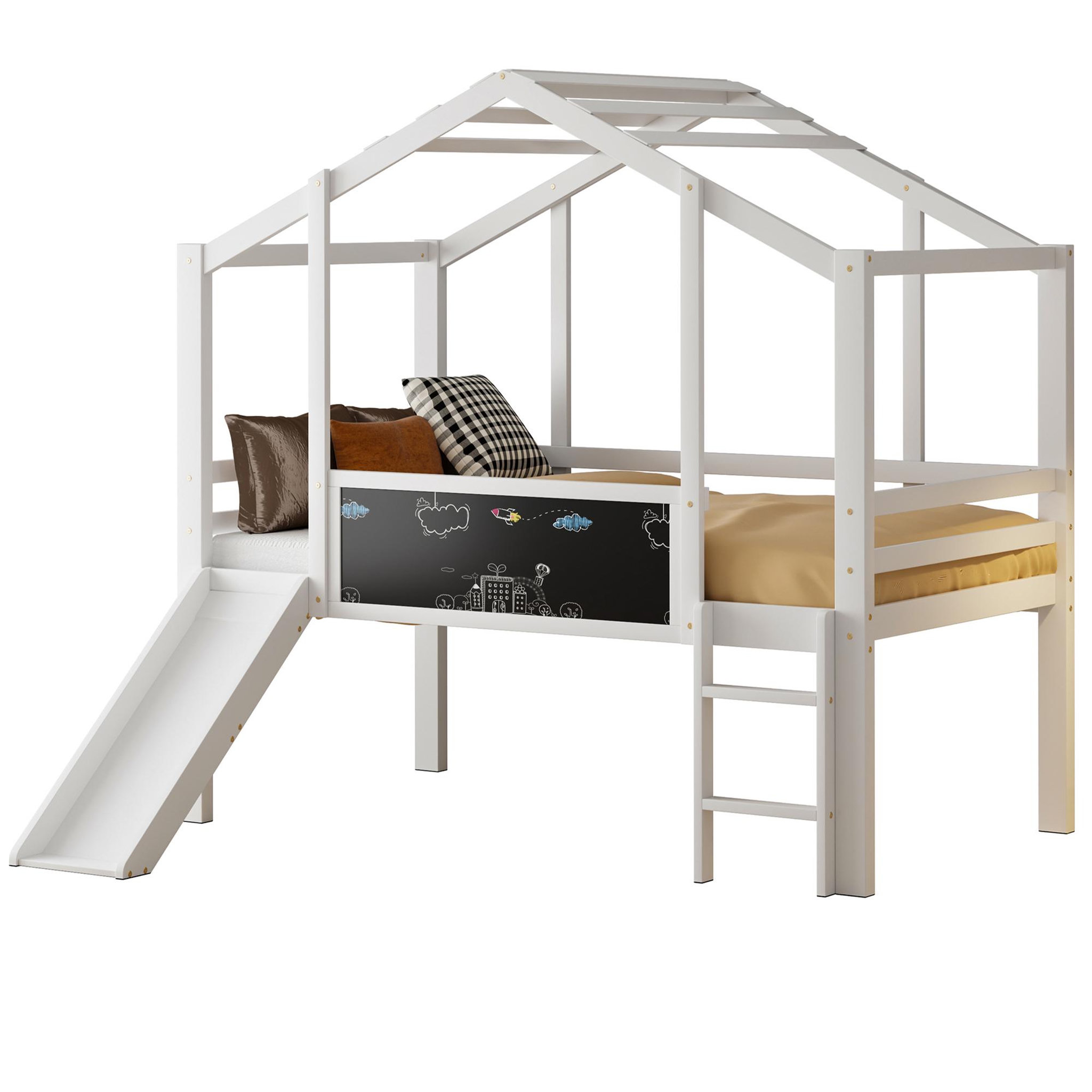 Voir la diapositive 1 : MERAX Lit mezzanine enfant