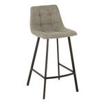 Paris Prix Chaise de Bar Design  Stéphane  97cm Gris