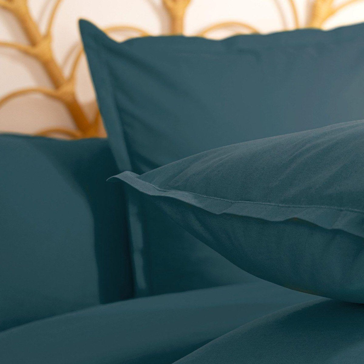 ATMOSPHERA Taie d'Oreiller  Intérieur  63x63cm Bleu Orage
