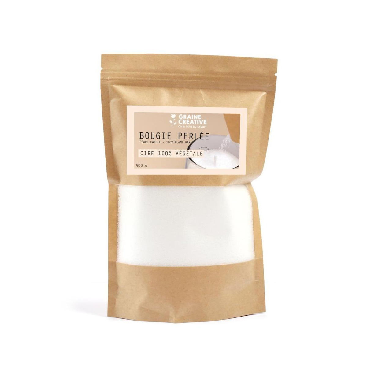 Graine créative Cire végétale effet perle - 400g