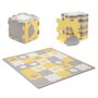 Voir la diapositive 1 : KINDERKRAFT Tapis en mousse 2 en 1 - tapis puzzle pour bébé