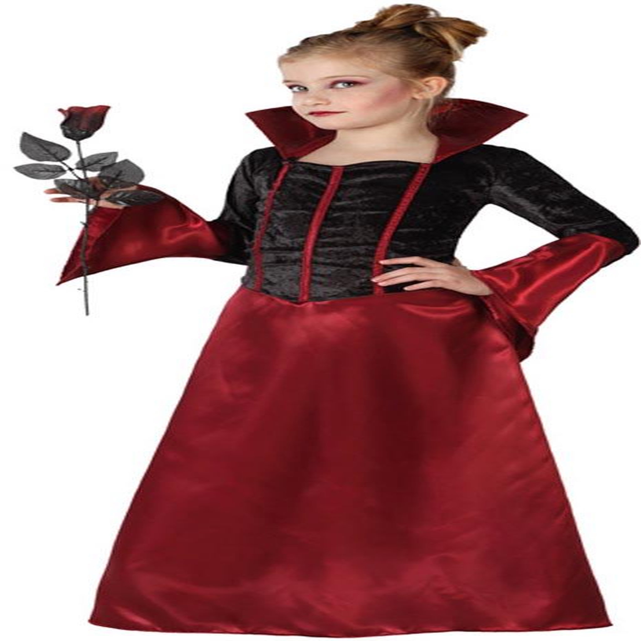 ATOSA Déguisement Princesse Gothique - Enfant - 10/12 ans (140 à 152 cm)
