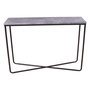 Voir la diapositive 2 : Paris Prix Console Design  Palace  110cm Gris Foncé & Noir