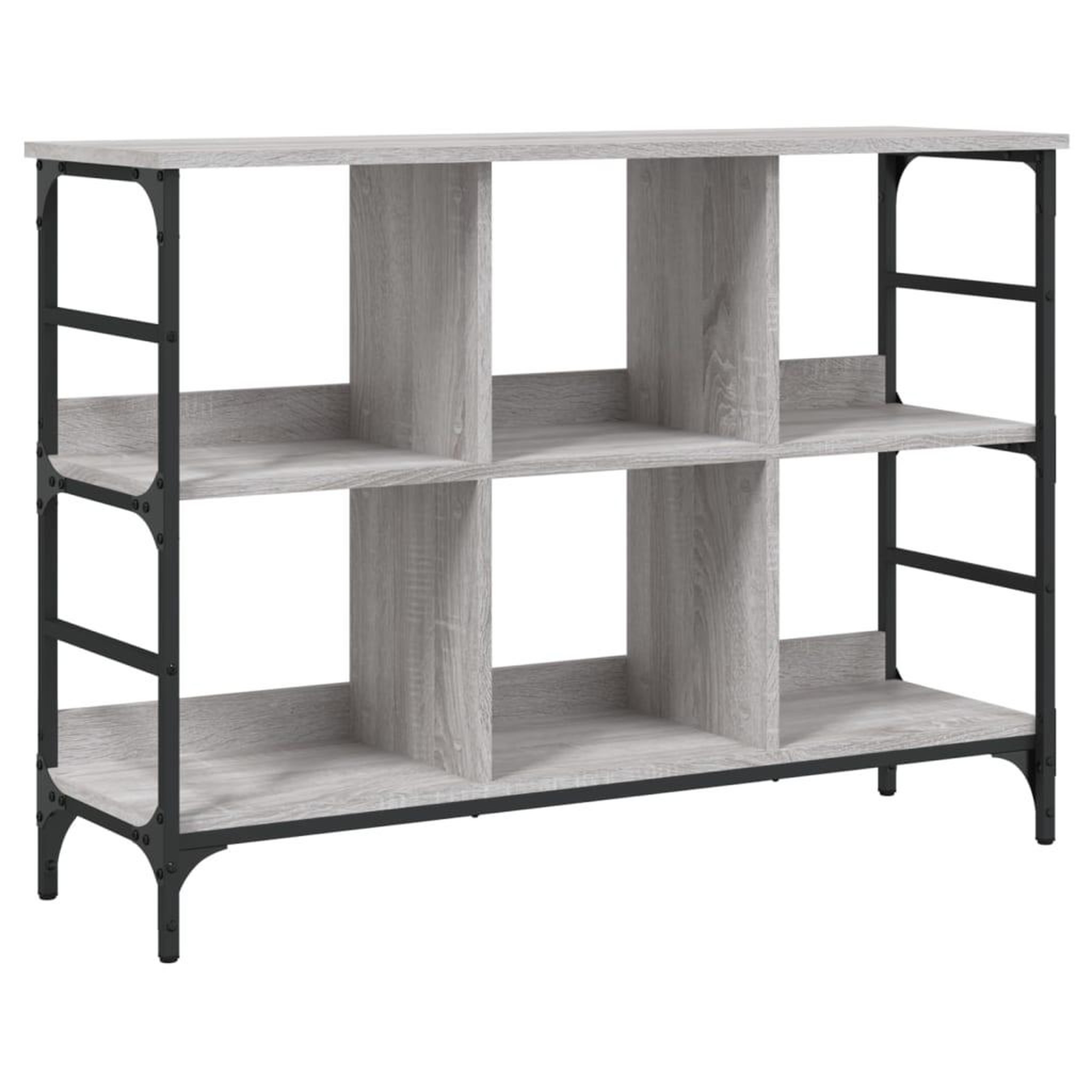 Voir la diapositive 2 : VIDAXL Buffet sonoma gris 102x32x73,5 cm bois d'ingenierie