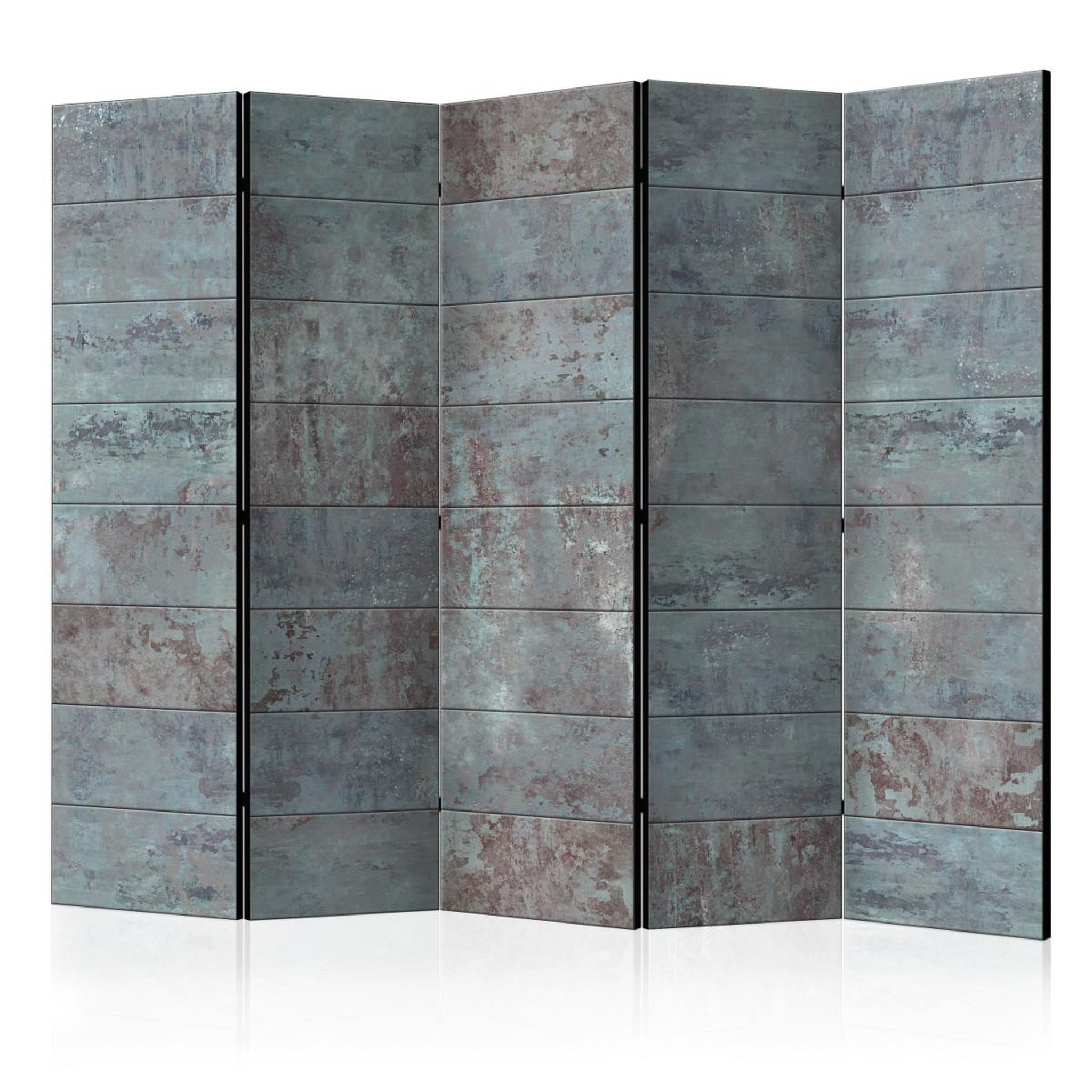 Paris Prix Paravent 5 volets  turquoise concrete  172x225cm