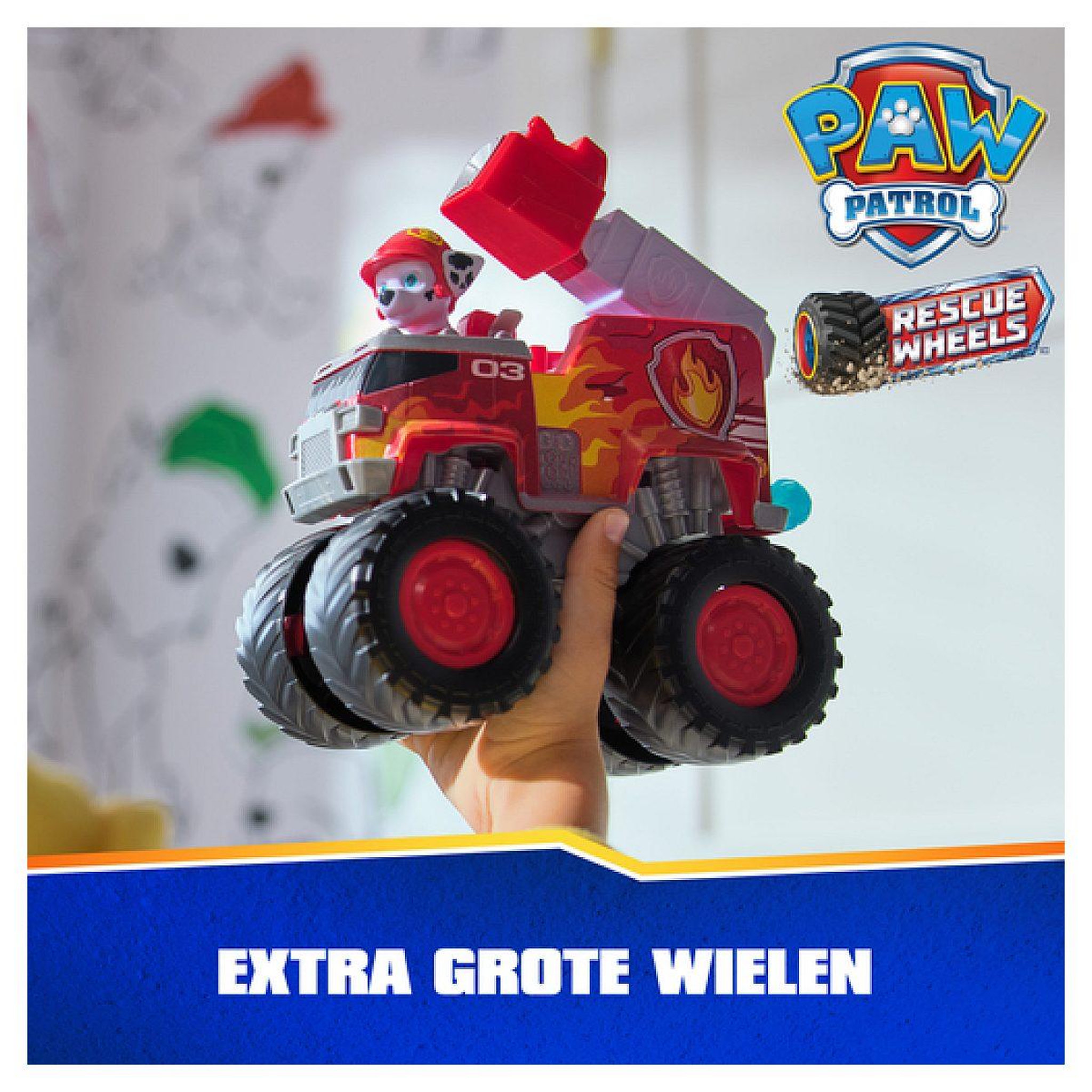 Voir la diapositive 2 : SpinMaster Paw patrol rescue wheels marshall's firetruck