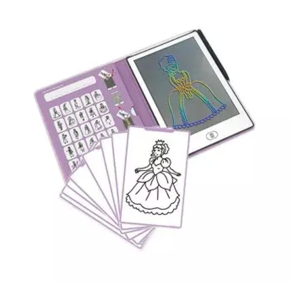 KIDYWOLF KIDYDRAW - Tablette a dessin Princesses