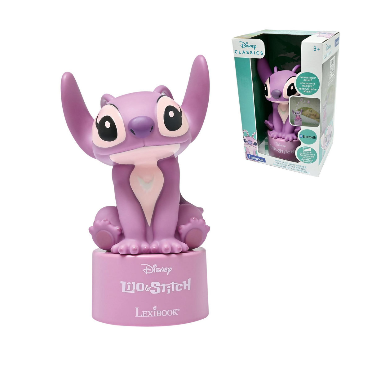 Lexibook Enceinte Bluetooth veilleuse Angel