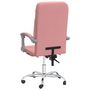 Voir la diapositive 5 : VIDAXL Fauteuil inclinable de bureau Rose Similicuir