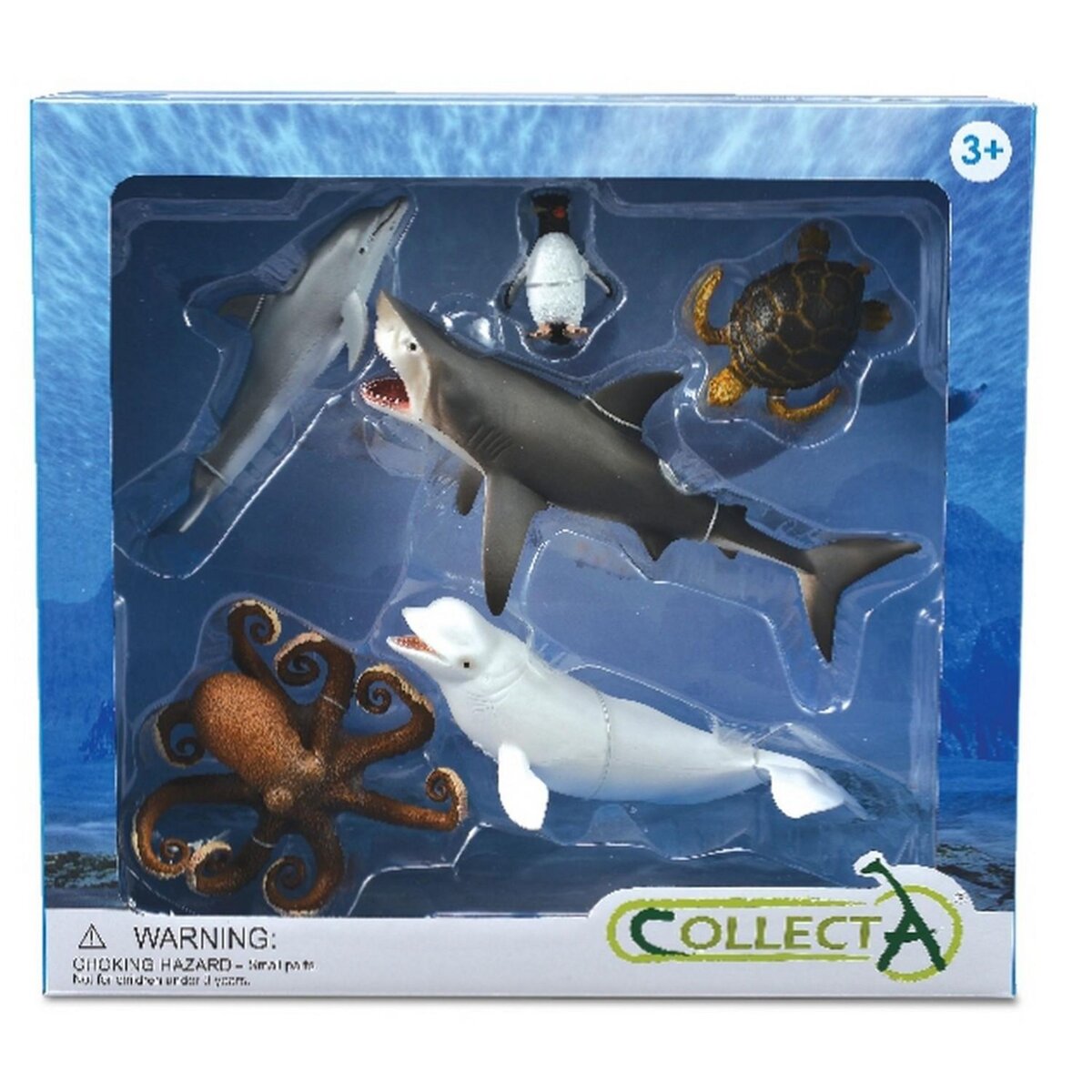 Figurines Collecta Set 6 figurines Animaux marins