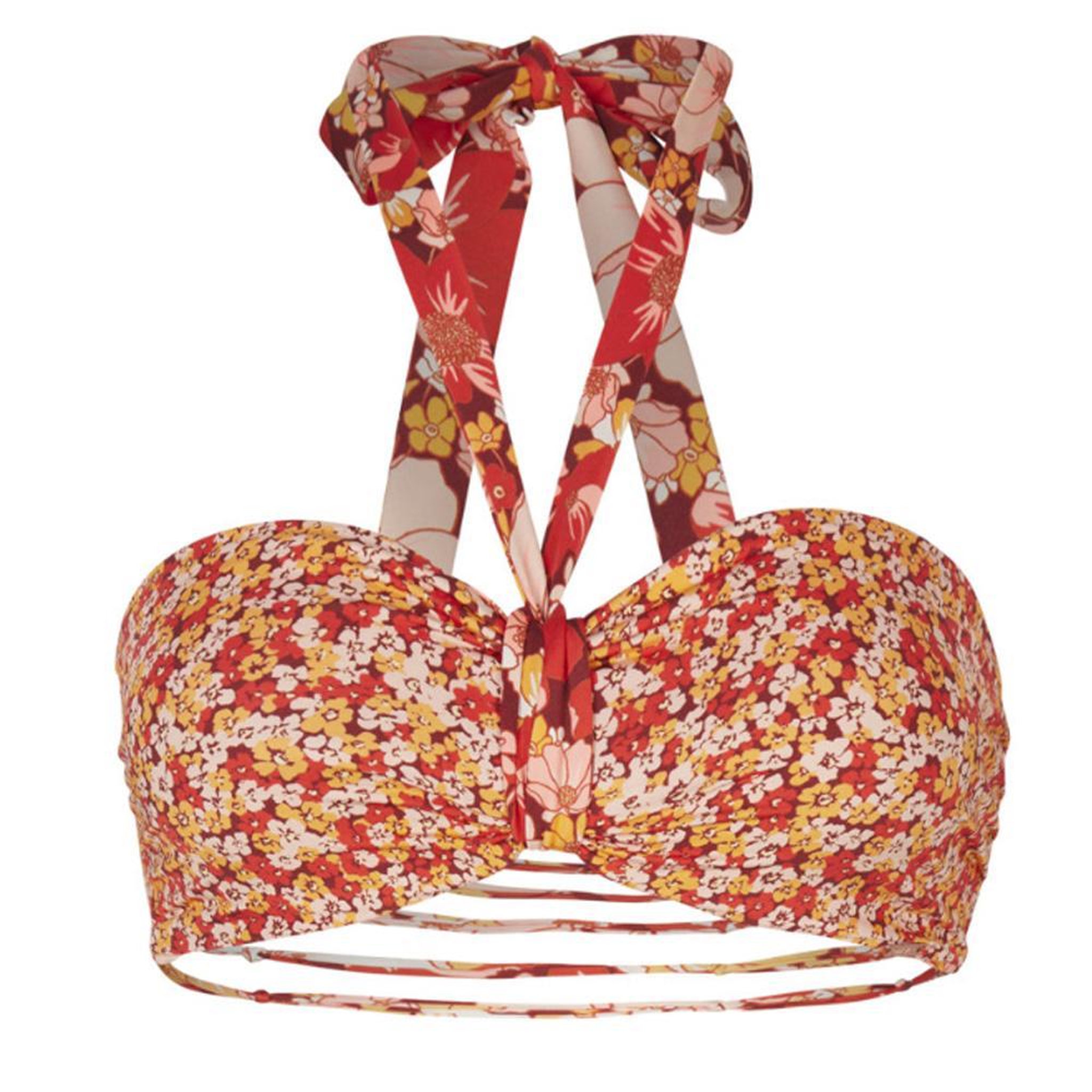 Voir la diapositive 2 : O'NEILL Haut de Maillot de bain Rouge Femme O'Neill Retro