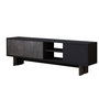 Voir la diapositive 1 : Habitat et Jardin Meuble TV en bois  Ravello  - 150 x 30 x 45 cm - Gris anthracite