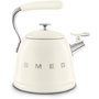 Voir la diapositive 3 : SMEG Bouilloire Sifflante 2.3L crème