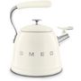 Voir la diapositive 3 : SMEG Bouilloire Sifflante 2.3L crème