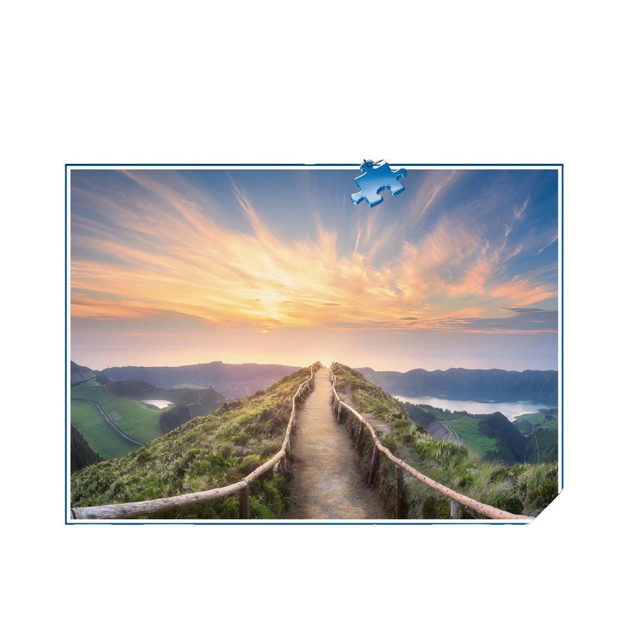 Voir la diapositive 2 : RAVENSBURGER Puzzle 1000 pièces Ponta Delgada Açores - Adulte - Ravensburger