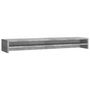 Voir la diapositive 2 : VIDAXL Support de moniteur Gris béton 100x24x13 cm Bois d ingénierie