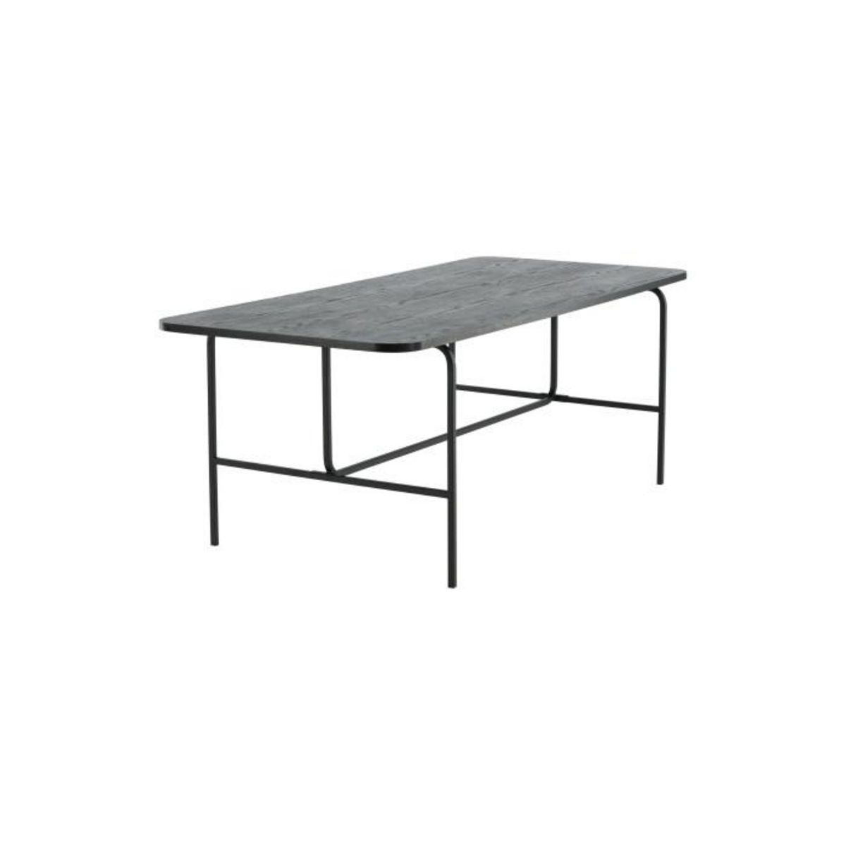 Paris Prix Table à Manger Design  Uno  200cm Noir