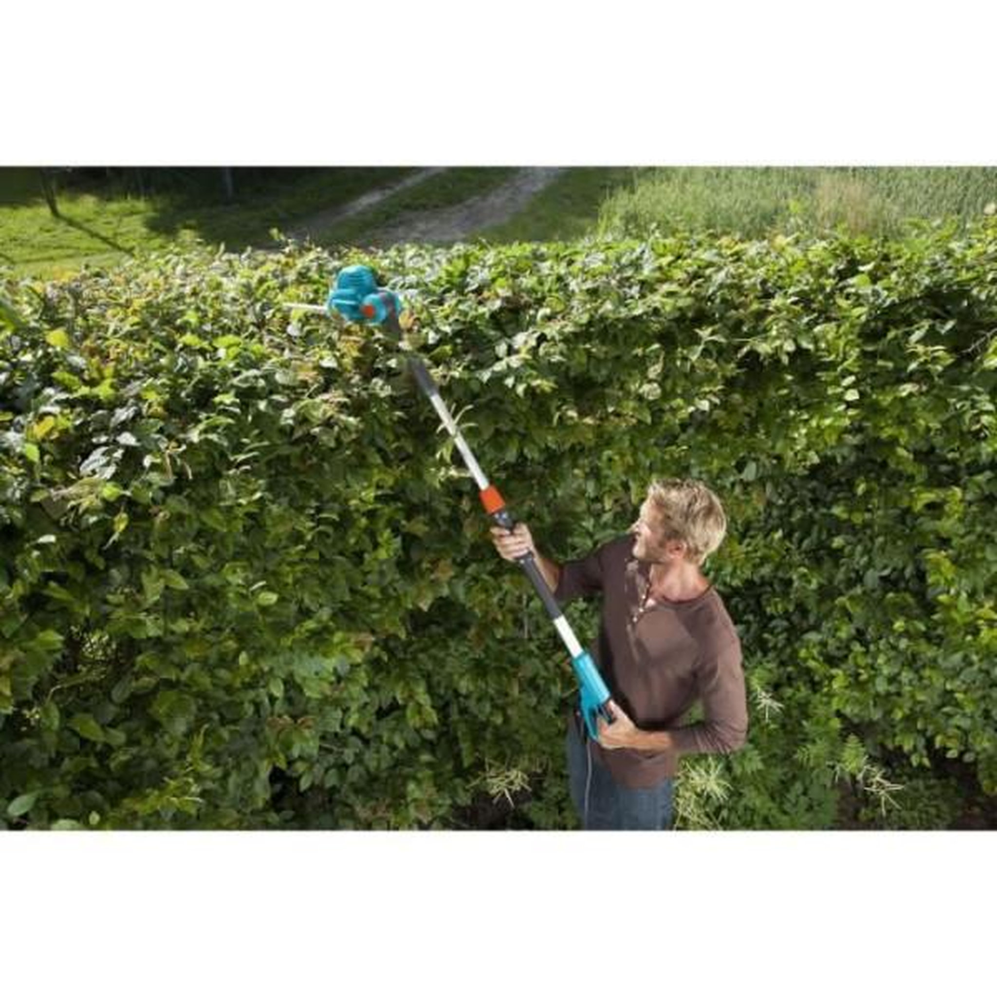 Voir la diapositive 5 : Gardena Taille-haies télescopique électrique gardena - ths 500/48 - 500w - 48 cm - tete inclinable