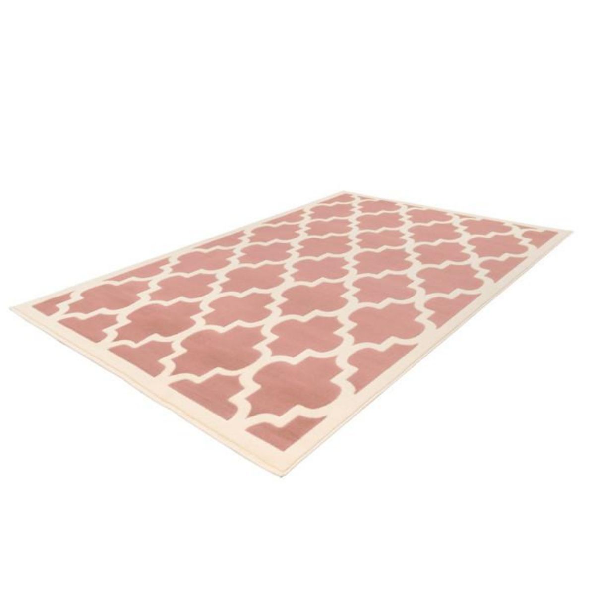 Paris Prix Tapis Vintage à Poils Courts  Manolya  Rose