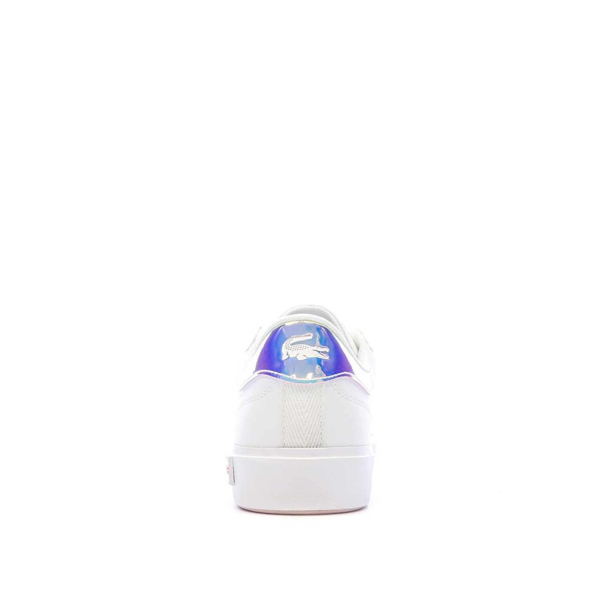 Voir la diapositive 3 : Lacoste Baskets Blanches Femme Lacoste Powercourt 124