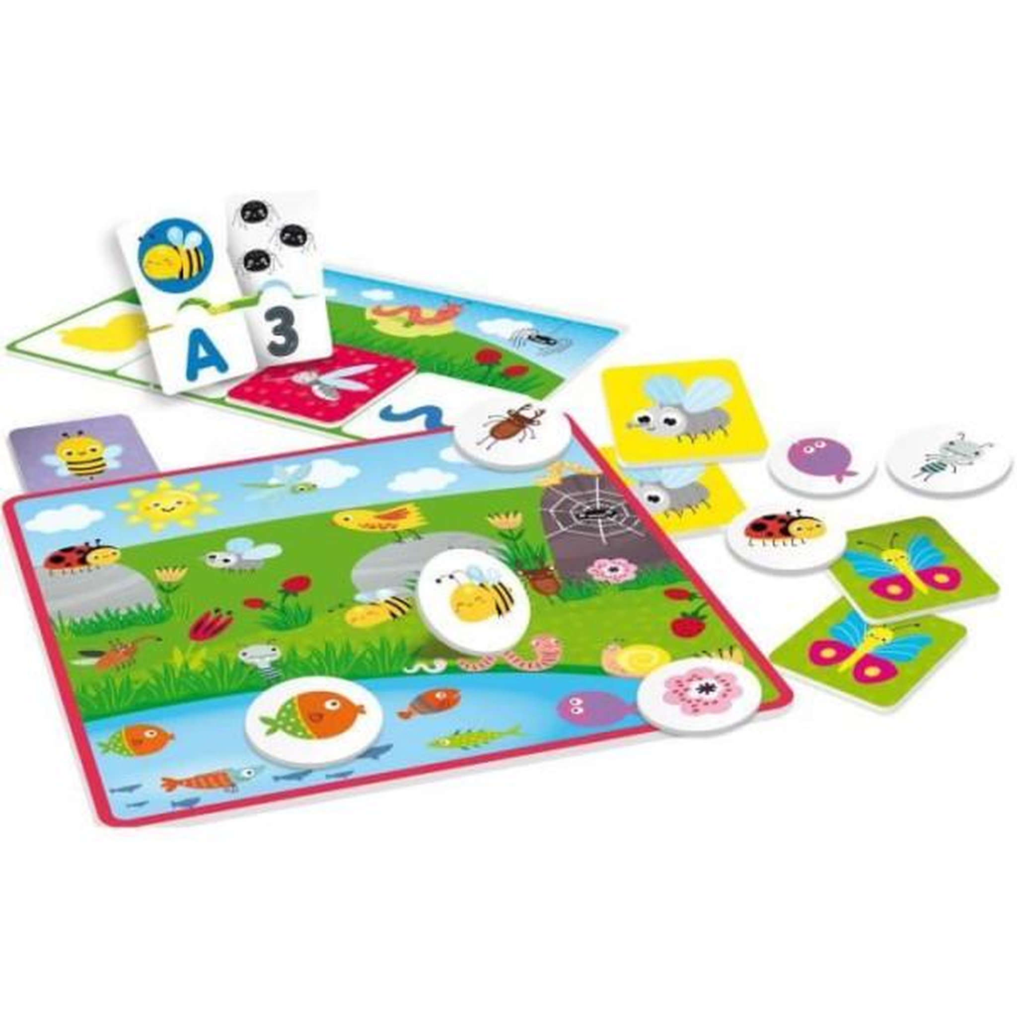 Voir la diapositive 4 : LISCIANI GIOCHI Collection de 10 jeux éducatifs - CAROTINA BABY - Tour d'équilibre, Puzzle évolutif